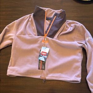 Helly Hansen Lavender Fleece cropped fleece